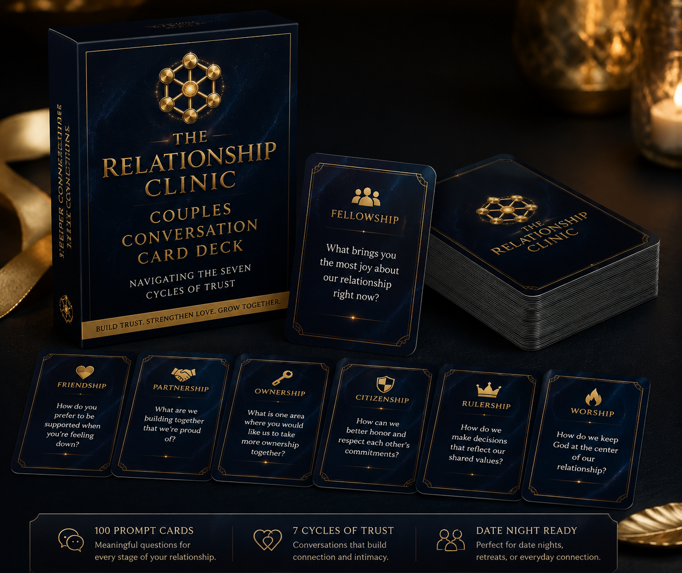 Couples Conversation Card Deck