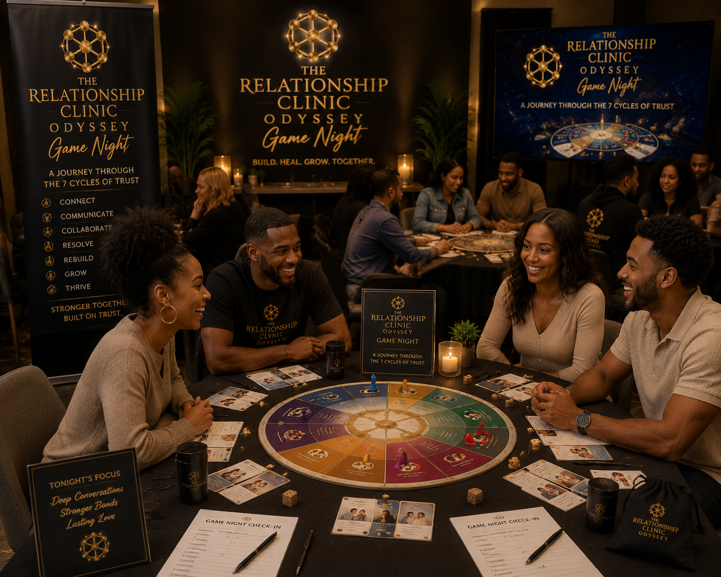 Relationship Clinic Odyssey Game Night